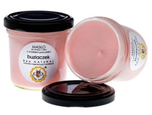 Miodowa Mydlarnia Masło do twarzy i ciała Buziaczek 65g