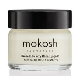 Mokosh Ujędrniający krem do twarzy anti-aging Róża z jagodą MINI 15ml