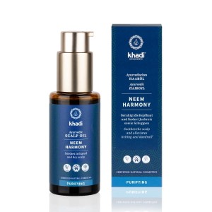 Khadi Przeciwłupieżowy olejek do włosów Neem Harmony 50ml