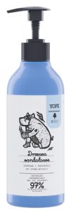 YOPE WOOD Żel pod prysznic Drzewo sandałowe, Szafran i Patchouli 400ml