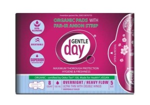 Gentle Day Podpaski higieniczne z paskiem anionowym Far-IR Anion NOC 8szt.  