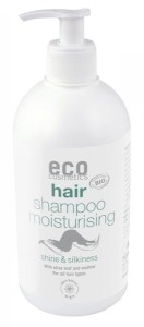 Eco Cosmetics Szampon nawilżający z liściem oliwnym i malwą 500ml