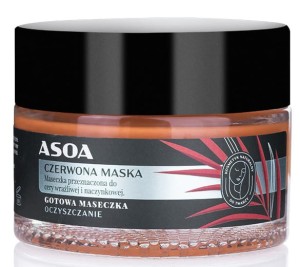 ASOA Kremowa maseczka Czerwona Glinka  50ml