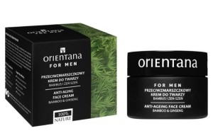 Orientana For Men Krem przeciwzmarszczkowy Bambus & Żeń-szeń 50g