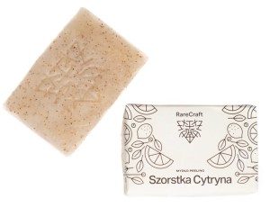 RareCraft Mydło peelingujące Szorstka Cytryna 110g