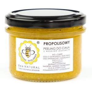 Miodowa Mydlarnia Peeling do ciała propolisowy  200g