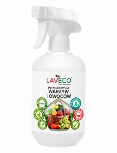 Laveco Płyn do mycia warzyw i owoców 500ml