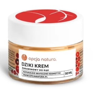 Opcja Natura Dziki krem do rąk z żurawiną i mocznikiem 50ml