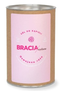 Bracia Mydlarze Sól do kąpieli Oswojona Róża 300g