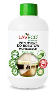 Laveco Płyn myjący do robotów mopujących Ogórek Aloes 500ml
