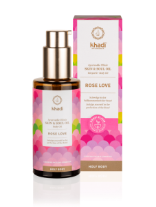 KHADI Skin & Soul Olejek odżywczy Rose Love 100ml 