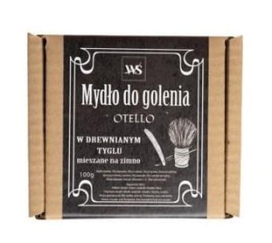 Naturalne wiedeńskie mydło do golenia w drewnianym tyglu Otello  100g