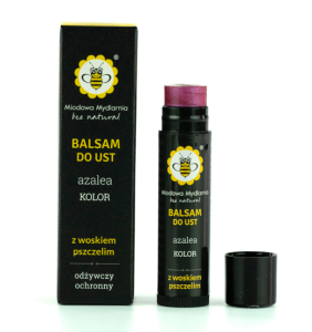 Miodowa Mydlarnia Balsam do ust AZALEA z kolorem 5,5ml