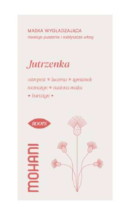 MOHANI Maska do włosów wygładzająca JUTRZENKA saszetka 15ml 