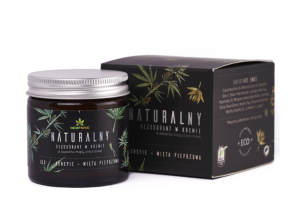 Hempking Dezodorant sodowy konopny z CBD i miętą pieprzową 60ml