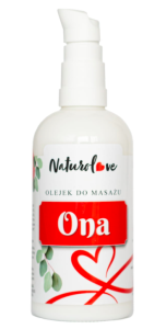 Naturolove Olejek do masażu ONA Wanilia Pomarańcza 100ml