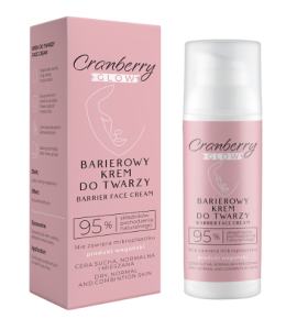 Nova Kosmetyki Cranberry Glow Barierowy Krem do twarzy 50ml