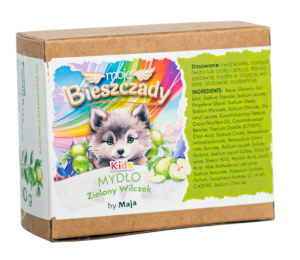Naturolove Mydło Moje Bieszczady dla Dzieci ZIELONY WILCZEK 100g 