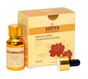 Sattva Serum ujędrniające olejkowe Różane ze złotem 23k 30ml