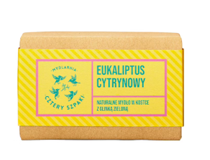 4 Szpaki Mydło w kostce Eukaliptus Cytrynowy 110g