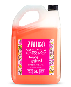 Zielko Płyn do mycia naczyń Różowy Grejfru 5L REFILL