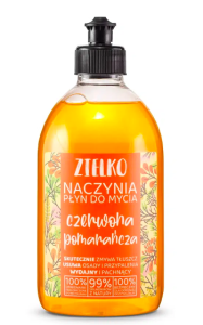 ZIELKO Płyn do mycia naczyń Czerwona pomarańcza 500ml