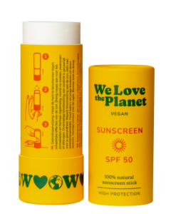 We  Love The Planet Sztyft przeciwsłoneczny SPF50 mineralny 40g