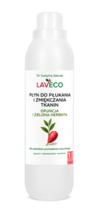 Laveco Płyn do płukania Opuncja Zielona herbata 1L
