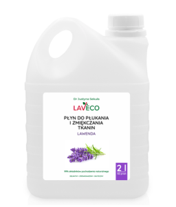 Laveco Płyn do płukania Lawenda REFILL 2L