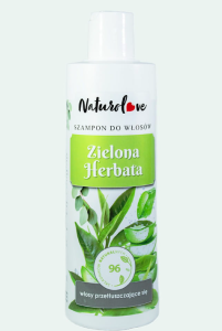 Naturolove Szampon do włosów przetłuszczających się Zielona herbata 280 ml