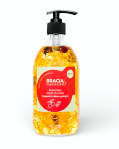 Bracia Mydlarze Olejek do ciała Argania Różowy pieprz XXL 500ml