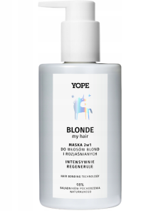 YOPE Maska do włosów 2w1 blond i rozjaśnianych BLOND MY HAIR 300ml