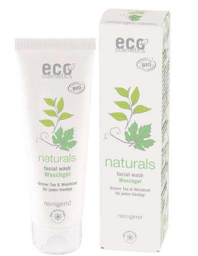 C070 Eco Cosmetics Żel do mycia twarzy Zielona herbata Liść winorośli  125ml.png