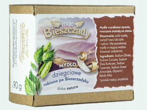 Naturolove Mydło dziegciowe robione po Bieszczadzku 90g