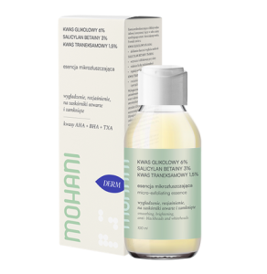 MOHANI Esencja rozjaśniająca, mikrozłuszczająca, zwężająca pory 100ml 