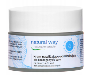 Natural Way Krem głęboko nawilżający  i odmładzający Drzewko różane 50ml