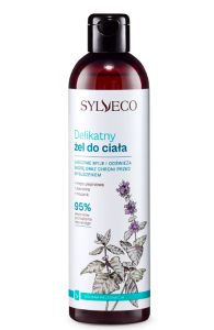 SYLVECO Delikatny żel do mycia ciała z olejkiem miętowym 300ml PRZECENA (termin 30.06.2026)