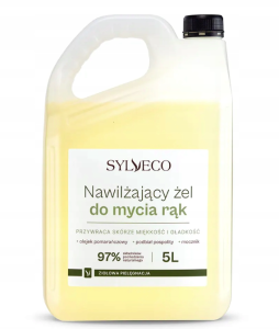 SYLVECO Nawilżający żel do mycia rąk Podbiał REFILL 5 litrów