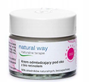 Natural Way Krem pod oczy odmładzający z bio-retinolem 15ml PRZECENA (termin 31.07.2026)
