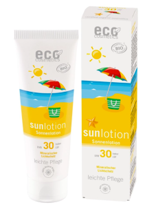Eco Cosmetics Emulsja na słońce SPF30 filtr mineralny 125ml