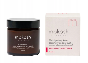 Mokosh Krem multilipidowy barierowy do cery suchej Malina 60ml