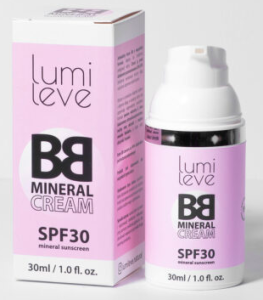 LUMI LEVE Krem BB SPF30 mineralny odcień B2 Medium 60g