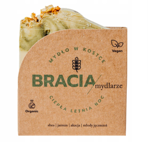 Bracia Mydlarze Mydło w kostce Ciepła letnia noc ok.110g