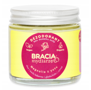 Bracia Mydlarze Dezodorant w kremie bez sody Magnolia z yuzu 60ml