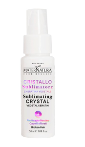 MaterNatura Serum laminujące z keratyną roślinną do włosów zniszczonych, łamliwych i matowych 50ml