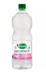 BIOVIE Ekologiczny Ocet domowy stężenie 12% Malina 1l