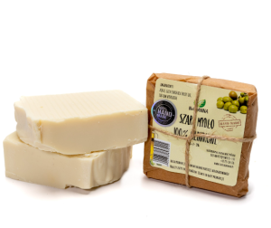 Naturanna Szare mydło potasowe 100% oliwkowe w kostce 125g