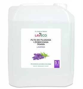 Laveco Płyn do płukania Lawenda REFILL 5L