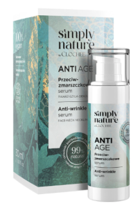 Clochee Simply Nature Serum przeciwzmarszczkowe nawilżające 30ml