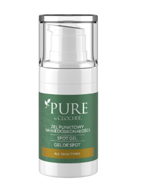 Clochee Pure Serum żel punktowy na niedoskonałości Kwas mlekowy Kwas glikolowy Ekstrakt z ananasa 15ml.png
